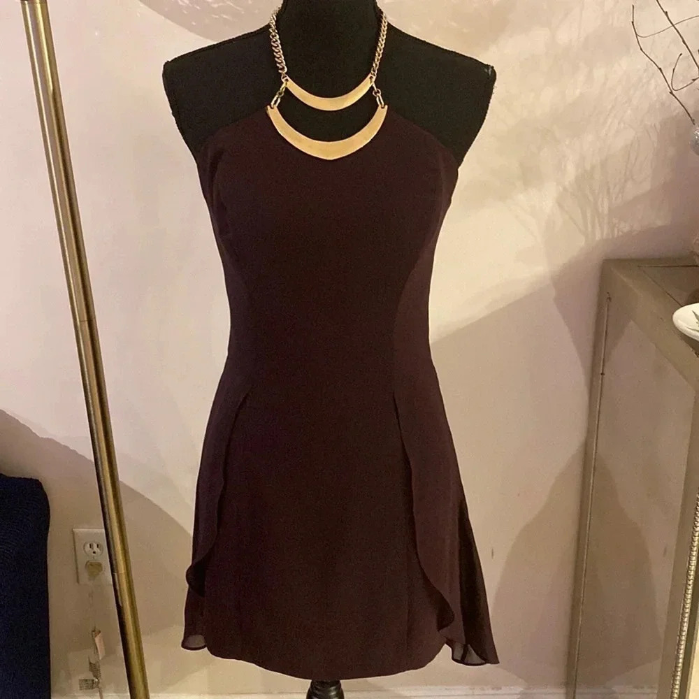 Marciano burgundy dress size S